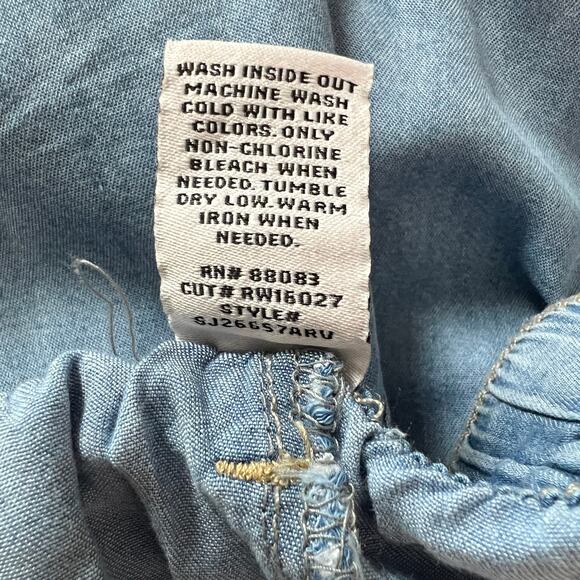 Sincerely Jules High Waisted Pleated Wide Leg Trouser Pants Women's 11/30 Blue - Picture 7 of 7